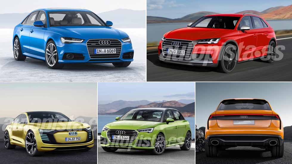 Todos los nuevos Audi que llegarán hasta 2024: A1, A4, Q3, Q4, Q8, TT…