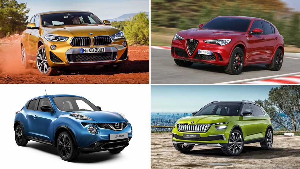 Todos los nuevos SUV de 2018: X2, Q8, Tucson, CX-5, Tiguan Coupé...