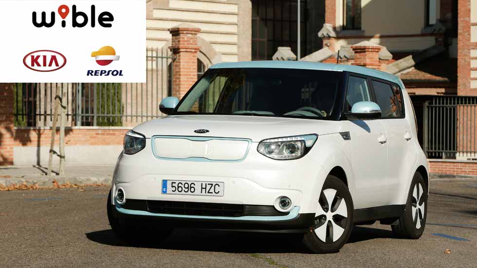 Kia y Repsol apuestan juntos por el coche compartido: nace WiBLE