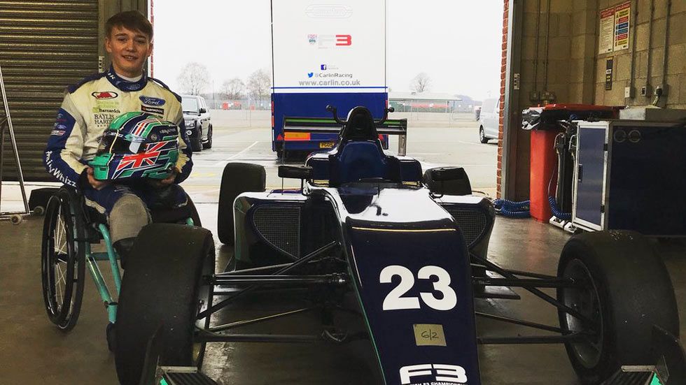 Billy Monger prueba un Fórmula 3: toda una historia de superación
