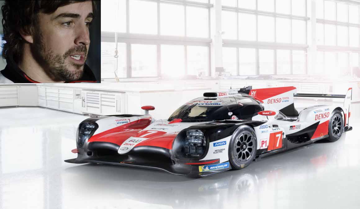 Fernando Alonso: "el Toyota de Le Mans acelera como un cohete" (Vídeo)