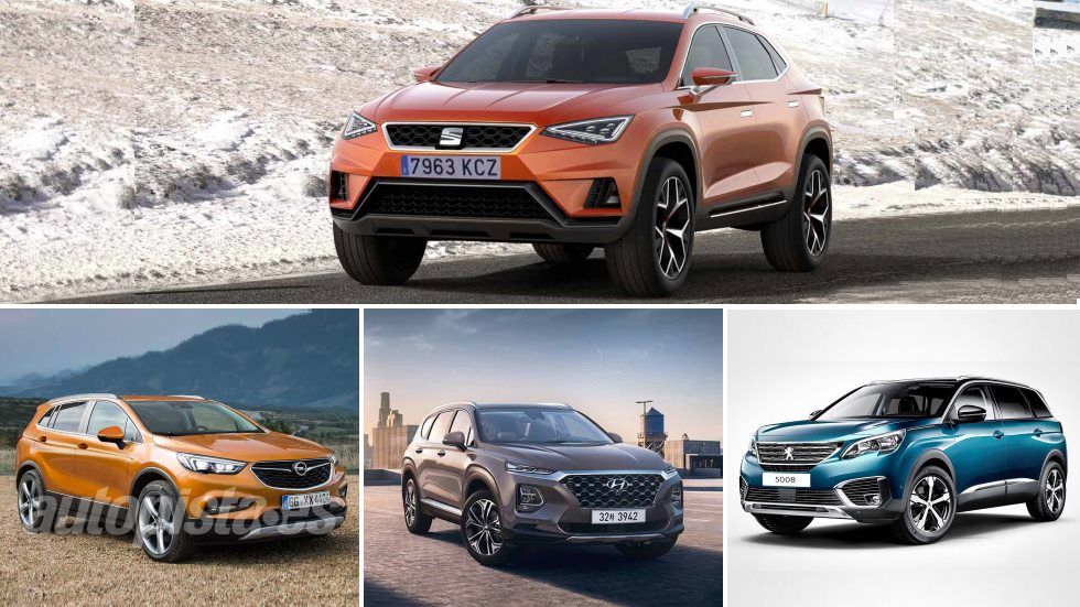 Seat Tarraco y sus futuros rivales SUV: 5008, Kodiaq, Santa Fe, Omega X…