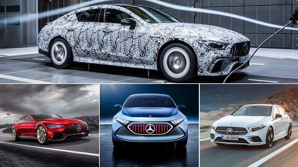 Mercedes en el Salón de Ginebra 2018: nuevos Clase A, EQ,  AMG GT Coupé…