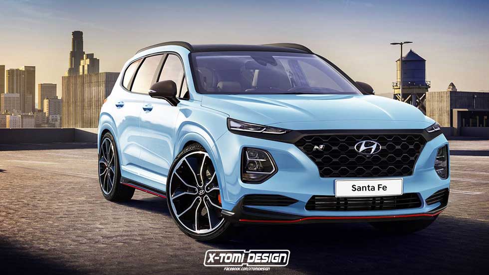 Hyundai Santa Fe 2018 N: ¿el gran SUV más deportivo?