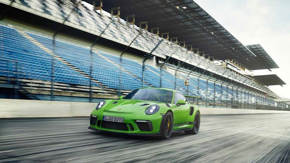 Porsche 911 GT3 RS, casi de carreras