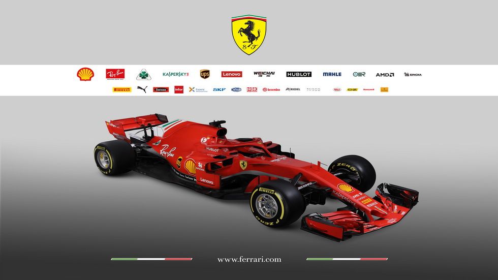 Así es el Ferrari SF17H