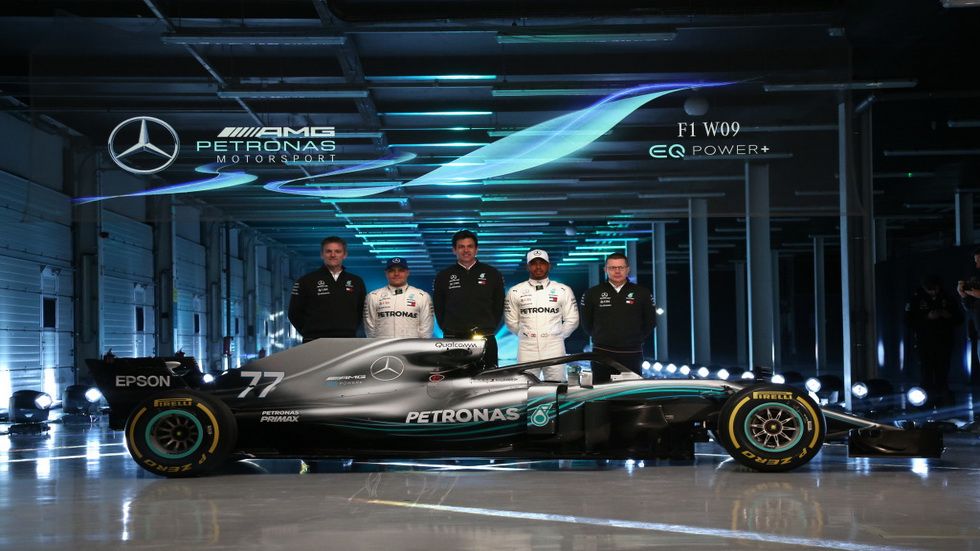 Mercedes presenta el W09 EQ Power+