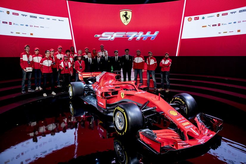 Ferrari realiza el filming day en Barcelona