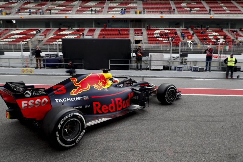Test F1 Barcelona (lunes): Red Bull el más rápido