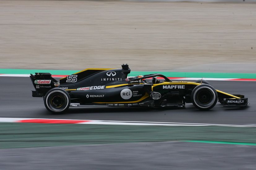 Test F1 Barcelona (lunes): a Sainz le perjudicó la lluvia y el frío