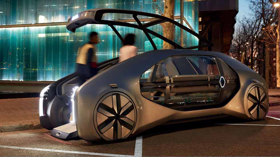 Renault EZ-GO, así es el coche urbano del futuro: compartido y autónomo