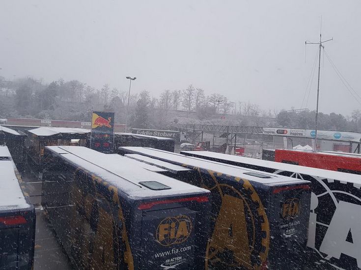 Test F1 Barcelona (miércoles): así ha amanecido el Circuit