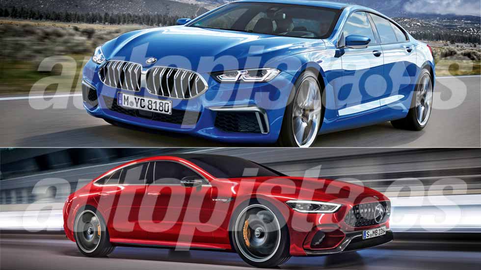 De otro planeta: BMW Serie 8 Gran Coupé y Mercedes-AMG GT Coupé