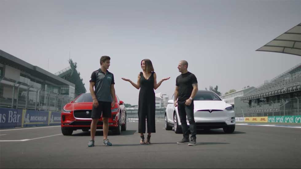 Carrera de aceleración: Jaguar i-Pace vs Tesla Model X