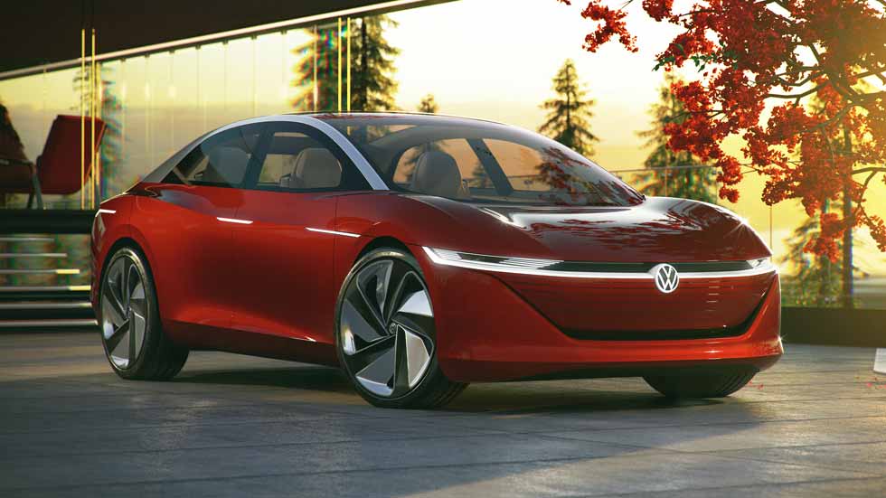 VW I.D. Vizzion: la berlina del futuro será eléctrica y autónoma