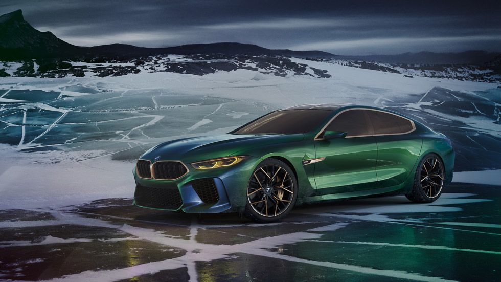 BMW M8 Gran Coupé Concept: el primero en llegar del nuevo Serie 8