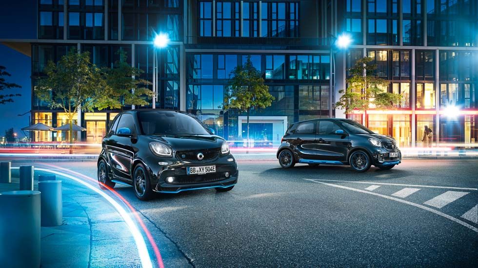 Smart EQ fortwo y forfour nightsky: preámbulo de la nueva marca EQ de Mercedes