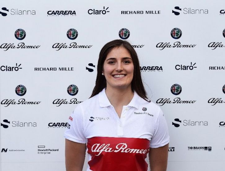 Tatiana Calderón se convierte en la piloto reserva de Sauber