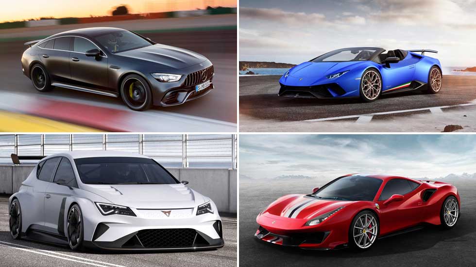 Los mejores deportivos del Salón de Ginebra 2018, en VÍDEO: M8, AMG GT Coupé...