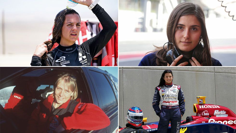Mujeres “guerreras en competición”: las pilotos más reconocidas