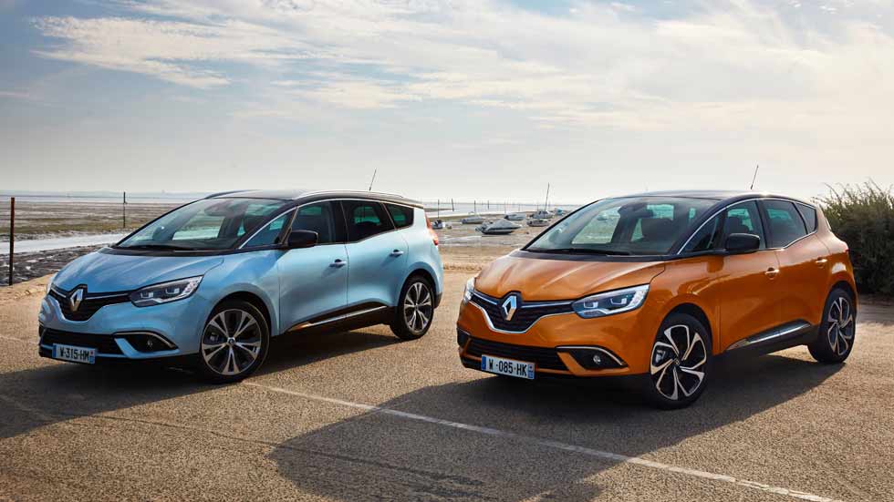 Renault Scénic y Grand Scénic, con el nuevo motor de gasolina de 1,3 litros
