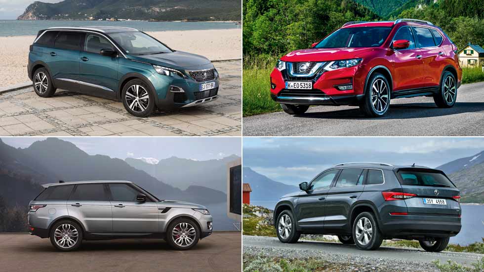 Todos los SUV de 7 plazas para comprar: 5008, Kodiaq, Santa Fe…