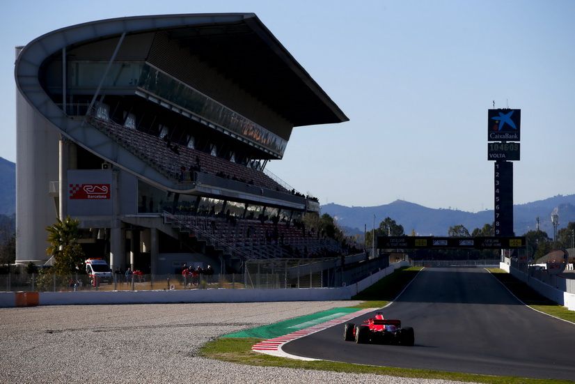 Test F1 Barcelona (jueves 8-3): Vettel bate el récord oficioso del Circuit de Catalunya