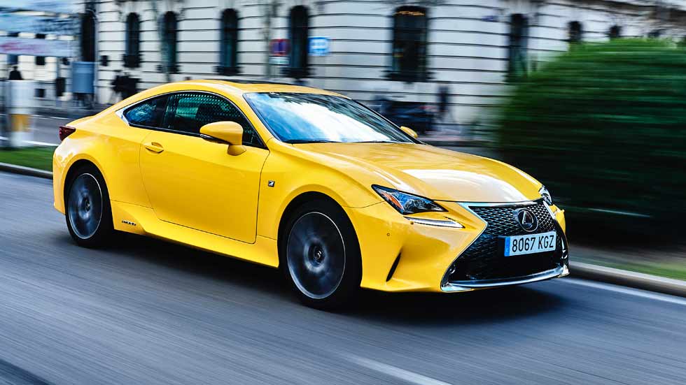 Lexus RC 300h 2018: precios y detalles del renovado deportivo híbrido