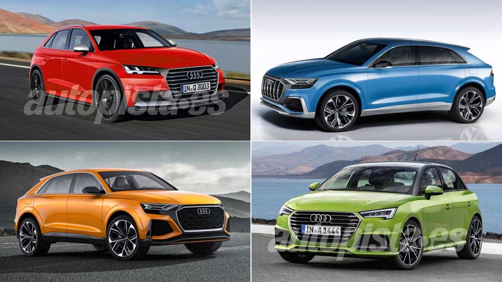 Audi A1, SQ2, Q3 y Q8: las próximas grandes novedades de Audi