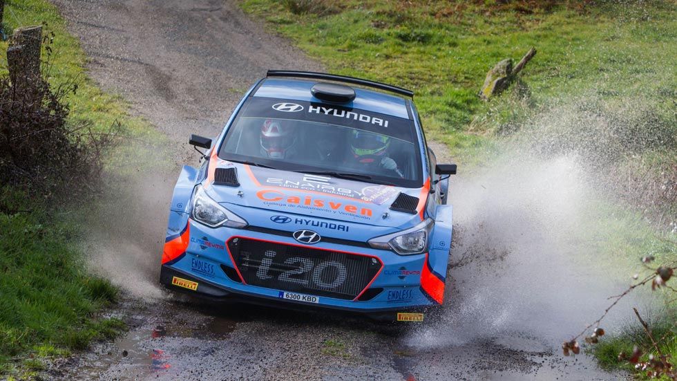 Nacional de Rallyes de Asfalto: Iván Ares y Hyundai empiezan ganando