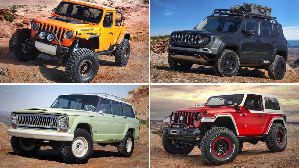 Los Jeep más espectaculares del Easter Safari 2018