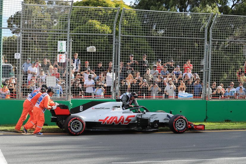 GP de Australia de F1 (carrera): Haas pierde a sus dos pilotos