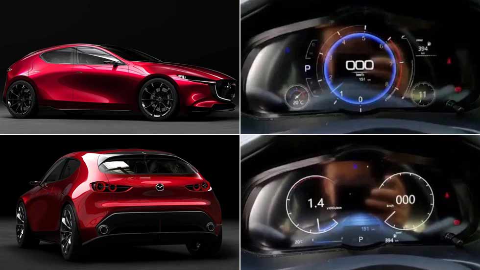 Mazda3 2019: filtradas las primeras imágenes del interior