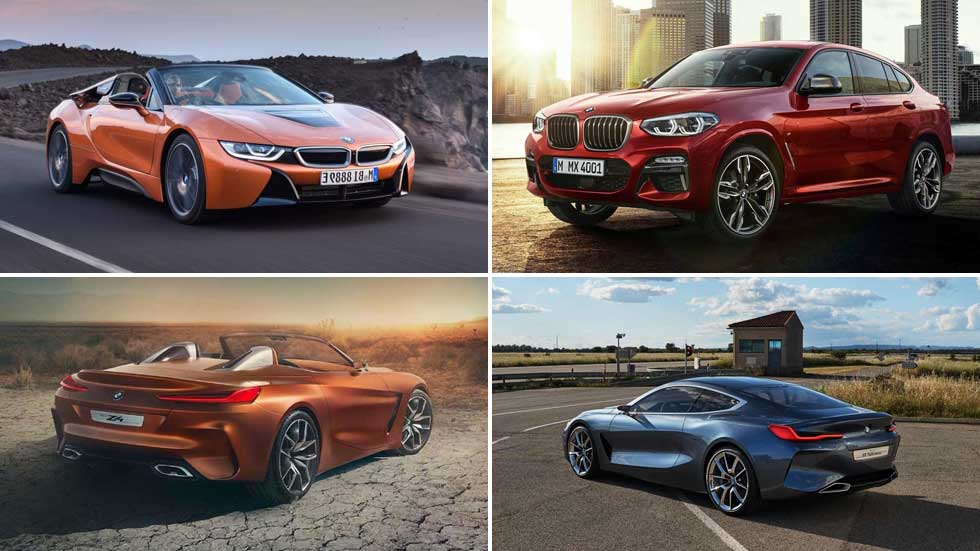 Todos los coches y SUV nuevos de BMW en 2018: X4, Z4, X7…