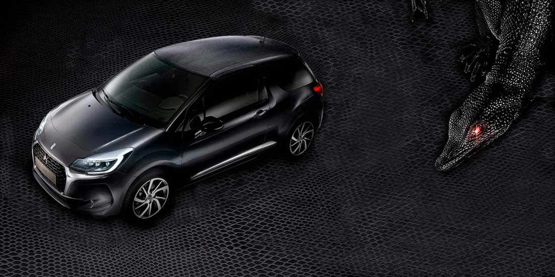 DS 3 Black Lézard: así es el coche con “piel” de lagarto