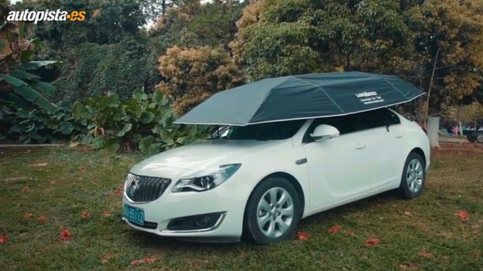 El primer “tejado” automático para coches: aísla, protege y evita daños (VÍDEO)