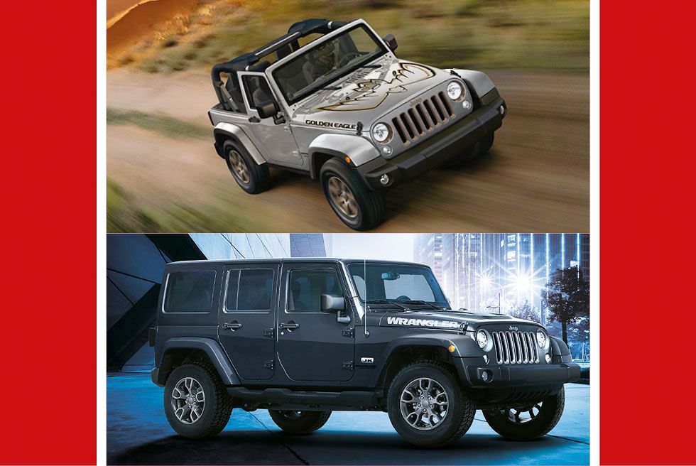 Jeep Wrangler JK Golden Eagle y JK Edition: nuevas versiones especiales