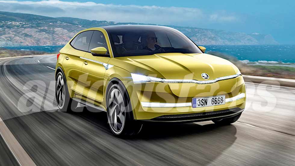 Nuevo Skoda SUV coupé: será eléctrico y llegará en 2020