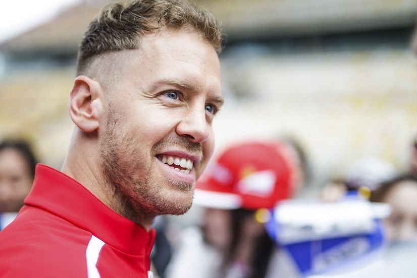GP de China de F1 (Q): "Estoy muy contento con toda la vuelta", dice el poleman Vettel