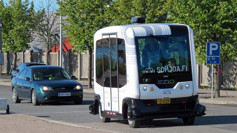 Microbuses eléctricos y autónomos, posible solución a la movilidad urbana