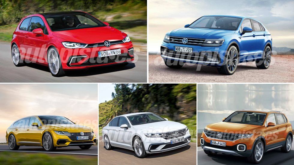 Todo lo nuevo de VW hasta 2024: Golf 8, Tiguan Coupé, Passat 2018, Arteon SB…