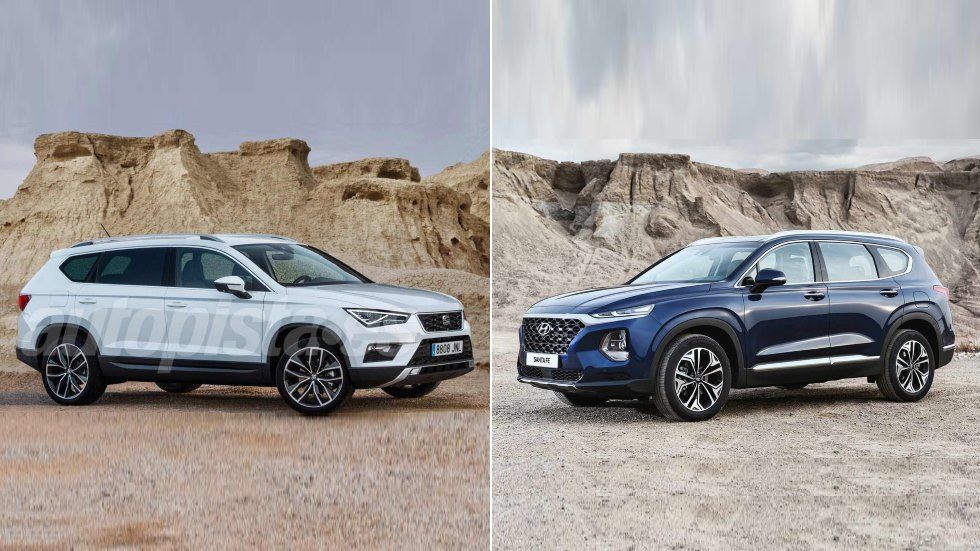 Seat Tarraco vs Hyundai Santa Fe: los nuevos grandes rivales SUV que vienen
