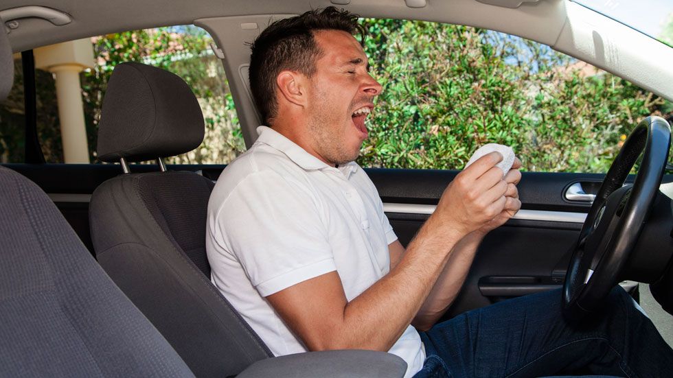 Los medicamentos para la alergia que pueden ser peligrosos al volante