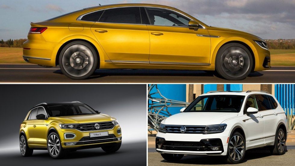 Volkswagen T-Roc R, Arteon R y Tiguan R: a la venta en 2018