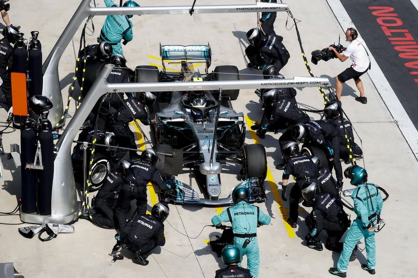 GP de China de F1: Mercedes realizó el pit stop más rápido de la nueva era de la F1