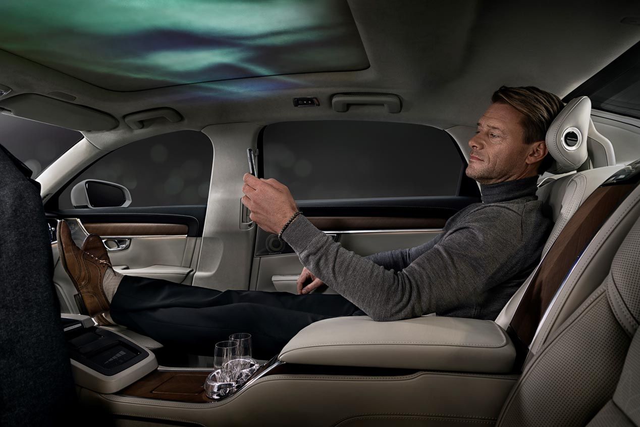 Volvo S90 Excellence Ambience Concept: el coche que conecta con tus sentidos