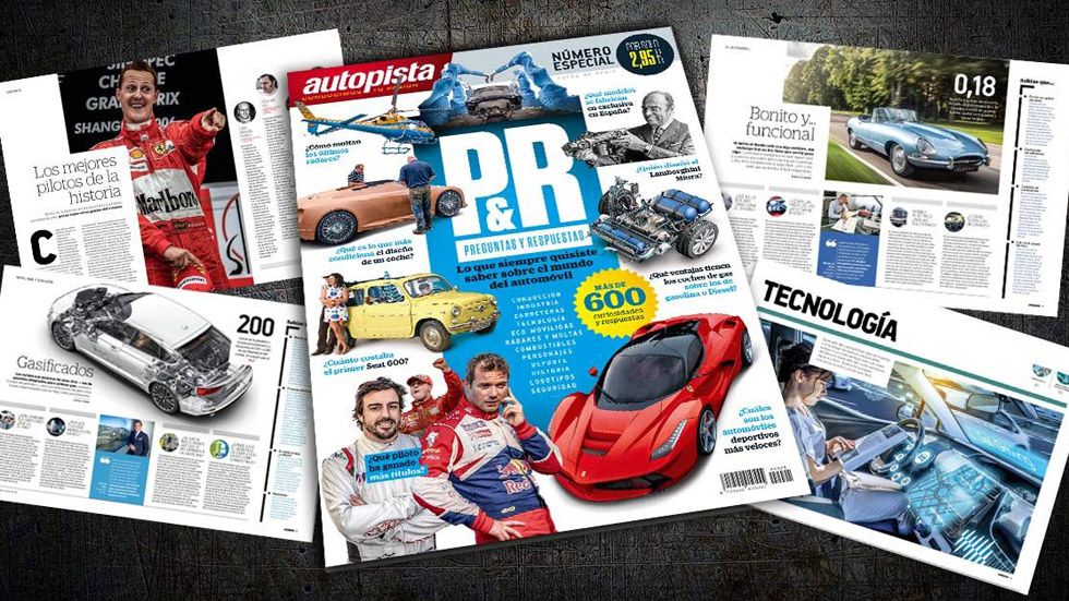 AUTOPISTA PREGUNTAS Y RESPUESTAS: más de 600 curiosidades sobre el mundo del automóvil