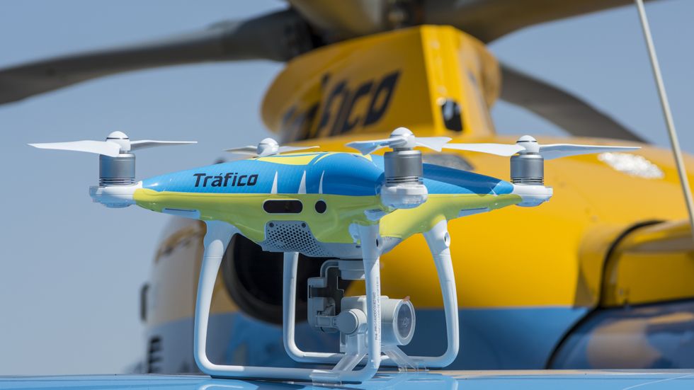 Alerta: la DGT estrenará drones para controlar el tráfico en este puente