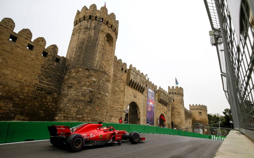 GP de Azerbaiyán de F1 (Q): tercera pole consecutiva para Sebastian Vettel