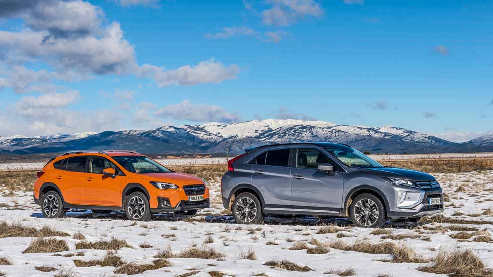 Duelo SUV de gasolina: Mitsubishi Eclipse Cross vs Subaru XV